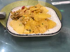 干菜玉米饼-万景饭店·鱼街农家菜
