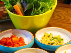 -明洞阿姨·韩式酱蟹烤肉·创意料理(三元桥店)