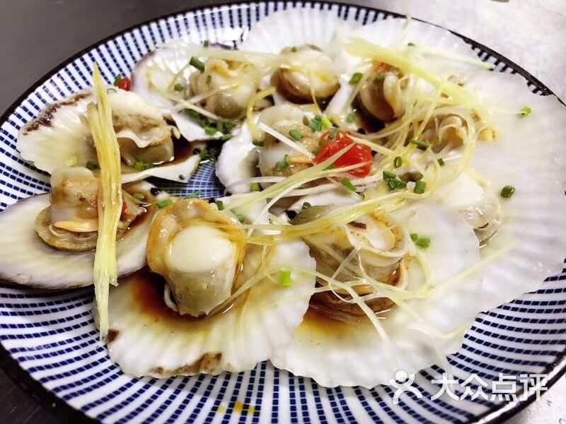 我家先生小海鲜餐厅葱油夏夷贝图片 - 第12张