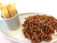 京酱肉丝-民福居烤鸭店(石榴庄店)