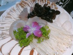 菌菇拼盘-秦宝雪花牛肉养生火锅(大兴九臻店)