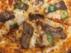 雪花芝士慢煮澳洲牛胸披萨-必胜客(华南摩尔店)