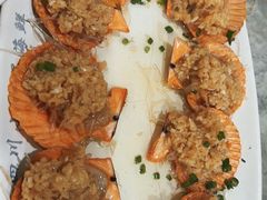 蒜蓉粉丝蒸扇贝-四川小胡子海鲜(丁村万人海鲜广场店)