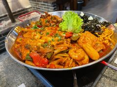 济州岛八抓鱼物料锅-兰正韩·韩国料理(春熙路店)