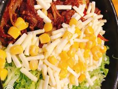 芝士牛肉拌饭-唯成•韩国炭火烤肉 유성고기