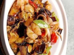 海鲜茄子煲-北李妈妈菜·海肠捞饭(开发区万达店)