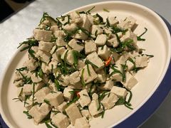 沙葱拌豆腐-宁夏国强手抓羊肉·清真菜(未央路凤三店)