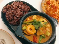 泰式黄咖喱虾仁配米饭-nata&bica(松江大学城店)