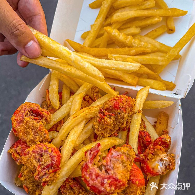 求求你们去吃咸蛋黄小龙虾薯条‼️‼️我沦陷了