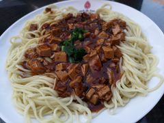 驴肉黄面-敦煌夜市