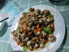 葱爆威海扇贝-威海渔村(静安旗舰店)