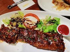 秘制烧烤西班牙黑毛猪肋排-1886德国汽车餐厅(外滩十六铺码头店)