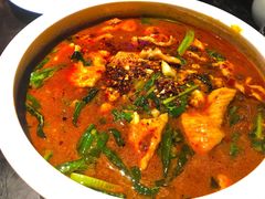 水煮肉片-绿茶餐厅(松江万达店)