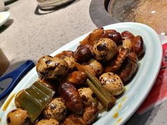 蚕蛹鹌鹑蛋拼盘-山河屯铁锅炖(哈西站店)