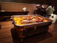 滋味烤鲈鱼蒜香-老妈米线(东圈门店)