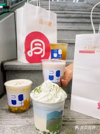 大数据快给我推，同小鲤奶茶巨好喝