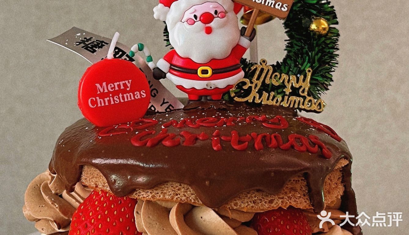 汕头🎄被这个圣诞甜品可爱住了❄️冬日限定✨