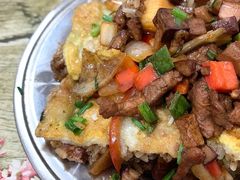 牛肉豆皮-周记热干面豆皮大王(桃花东街店)