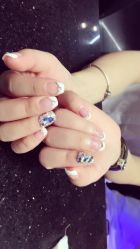 -手牵手美甲
