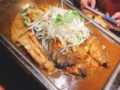 酱香烤鱼-探鱼·鲜青椒爽麻烤鱼(番禺万达店)