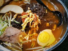 爆款现压冷面-白玉·朝鲜族烤串(南山店)