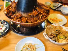 -超越炭火牛蛙火锅鸡(河东店)