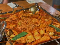 鱼饼火山炒年糕-包装马车·韩国料理·포장마차