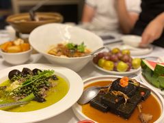 猴头菇自制黑豆腐-肴约·花园式餐厅(湖里店)