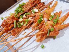 秘制碳烤鸡脚-小板凳(四公里店)