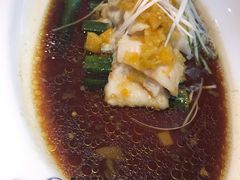 秋葵蒸龙利鱼-咪咪川菜(太乙路店)