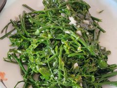 蒜蓉五指山树仔菜-黎家风味餐厅(锦绣花园店)