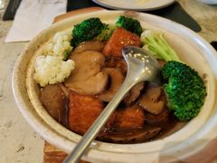 日式花菇豆腐煲-T館·花园艺术餐厅