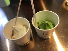 茉莉花冰淇淋-茶是一枝花泡茶店