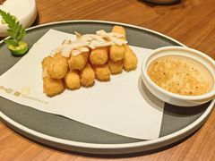 自制脆炸鲜奶-喜鼎海胆水饺(东港店)