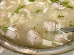 清汆山药丸子-山东宾馆·齐鲁苑餐厅