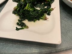 清炒崇明矮脚菠菜-道道鲜·崇明私房菜(五角场店)
