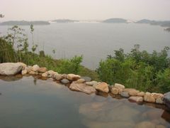 俯瞰天目湖-天目湖涵田度假村