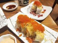 招牌蟹黄卷-桃太郎创作料理(大坪店)
