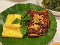 西贡炭烧烤猪颈肉配菠萝-美奈小馆·越南料理(福田星河COCO Park店)
