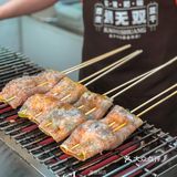 在海口终于吃到了‼️比四川还好吃的烤苕皮🔥