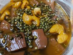 麻香鸭血肥肠-绿茶餐厅(蓝色港湾店)