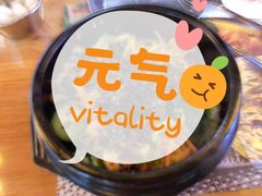 传统石锅拌饭-Thank u mom非油炸健康鸡(万国广场店)
