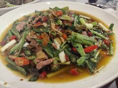 野香菜嫩牛肉-辣螃铠盆盆蟹大排档(总店)