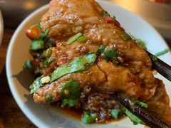 古道嫩牛肉-老牌坊云南鱼豆花火锅(爱建店)