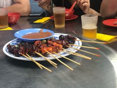 沙嗲-黄亚华小食店(Jalan Alor)