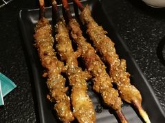 大漠红柳烤羊肉串-羊肉街口老银川滩羊涮肉馆