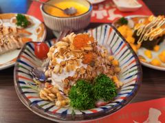 温泉蛋爆浆土豆泥-仙隐小鹿中華の日料(荣民龙首广场店)