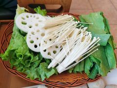蔬菜拼盘-潮汕美牛肉丸火锅店(天宁寺店)