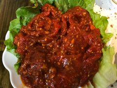 麻辣牛肉-小邓石棉铁板烧(流星花园店)