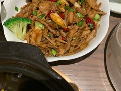 三层肉炒建瓯笋芽-四道菜·福建菜馆(新街口金鹰店)